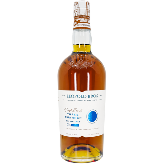 Leopold Bros. 'Three Chamber' Single Barrel Rye Whiskey, Colorado