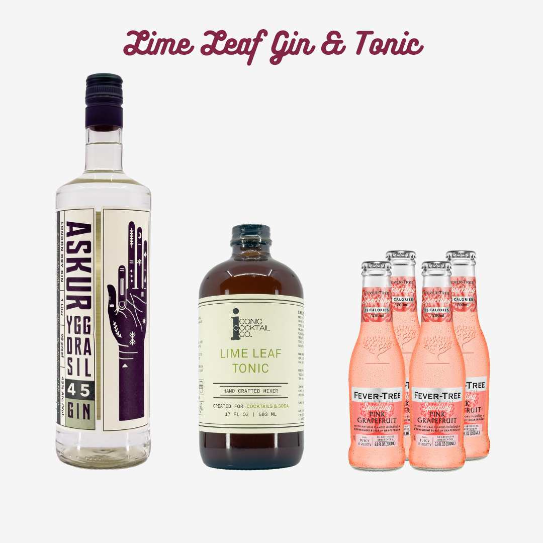 Lime Leaf Gin & Tonic Cocktail Party Bundle