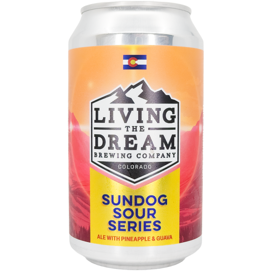 Living the Dream Brewing Co. 'Sundog POG' Fruited Sour Ale Beer, Colorado