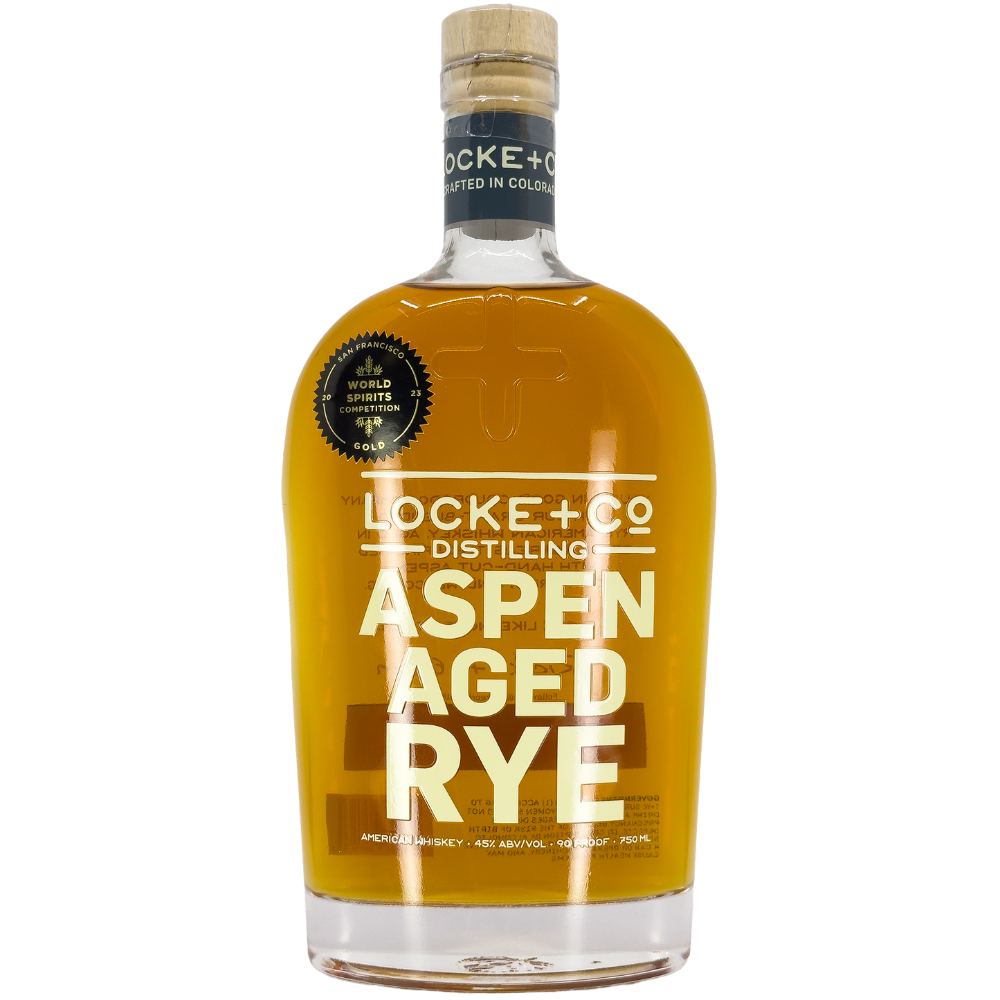 Locke + Co Aspen Aged Rye Whiskey, Colorado, USA