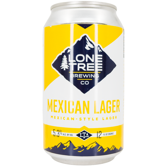 Lone Tree Brewing Mexican Lager Beer, Colorado