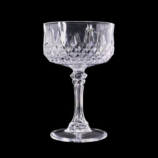 Longchamp Clear Champagne Coupe by Cristal d'Arques - Durand