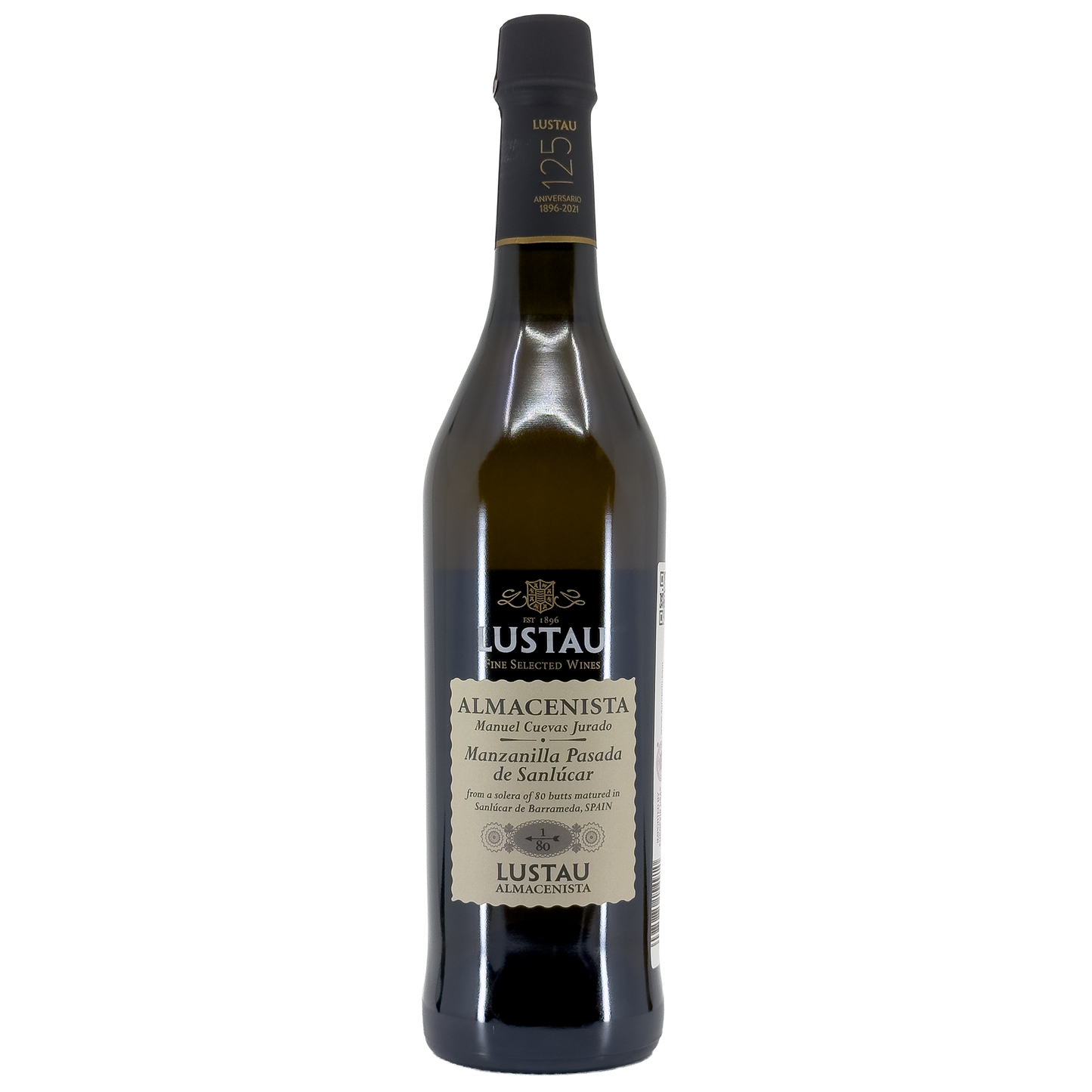 Lustau 'Almacenista' Manuel Cuevas Jurado Manzanilla Pasada de Sanlucar Sherry, Andalucia, Spain