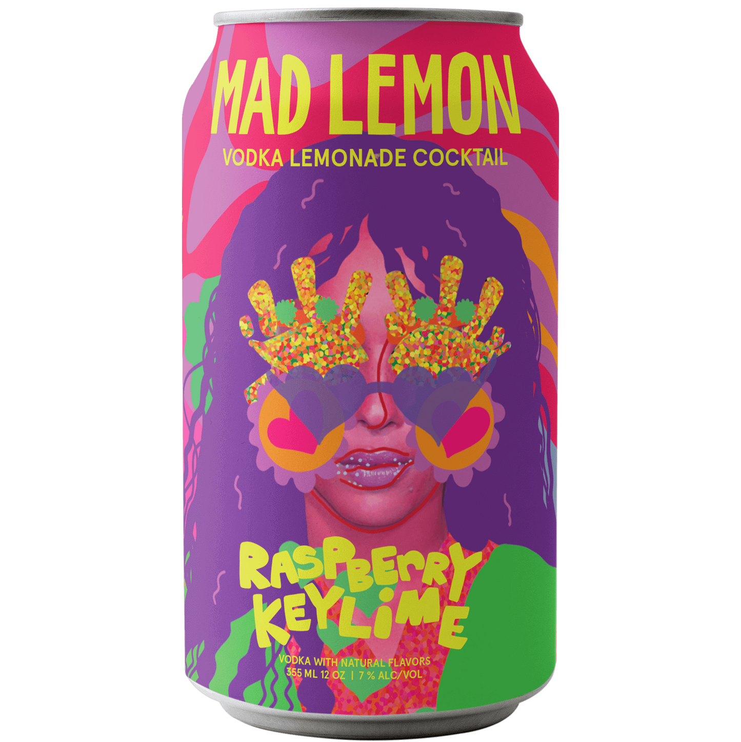Mad Lemon 'Raspberry Key Lime' Vodka Lemonade Cocktail, Colorado