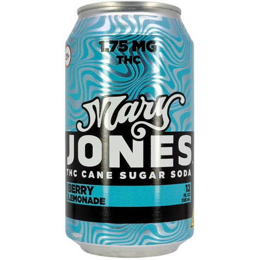 Mary Jones Berry Lemonade Hemp Infused Soda, Michigan