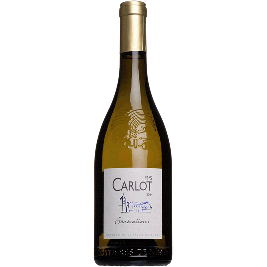 Mas Carlot 'Generations' Costieres de Nimes Blanc, Rhone, France