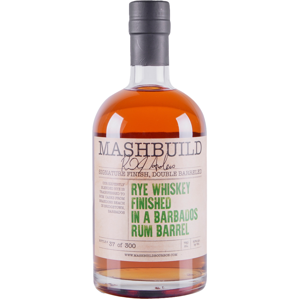 Mashbuild Barbados Rum Barrel Finish Rye Whiskey, Colorado