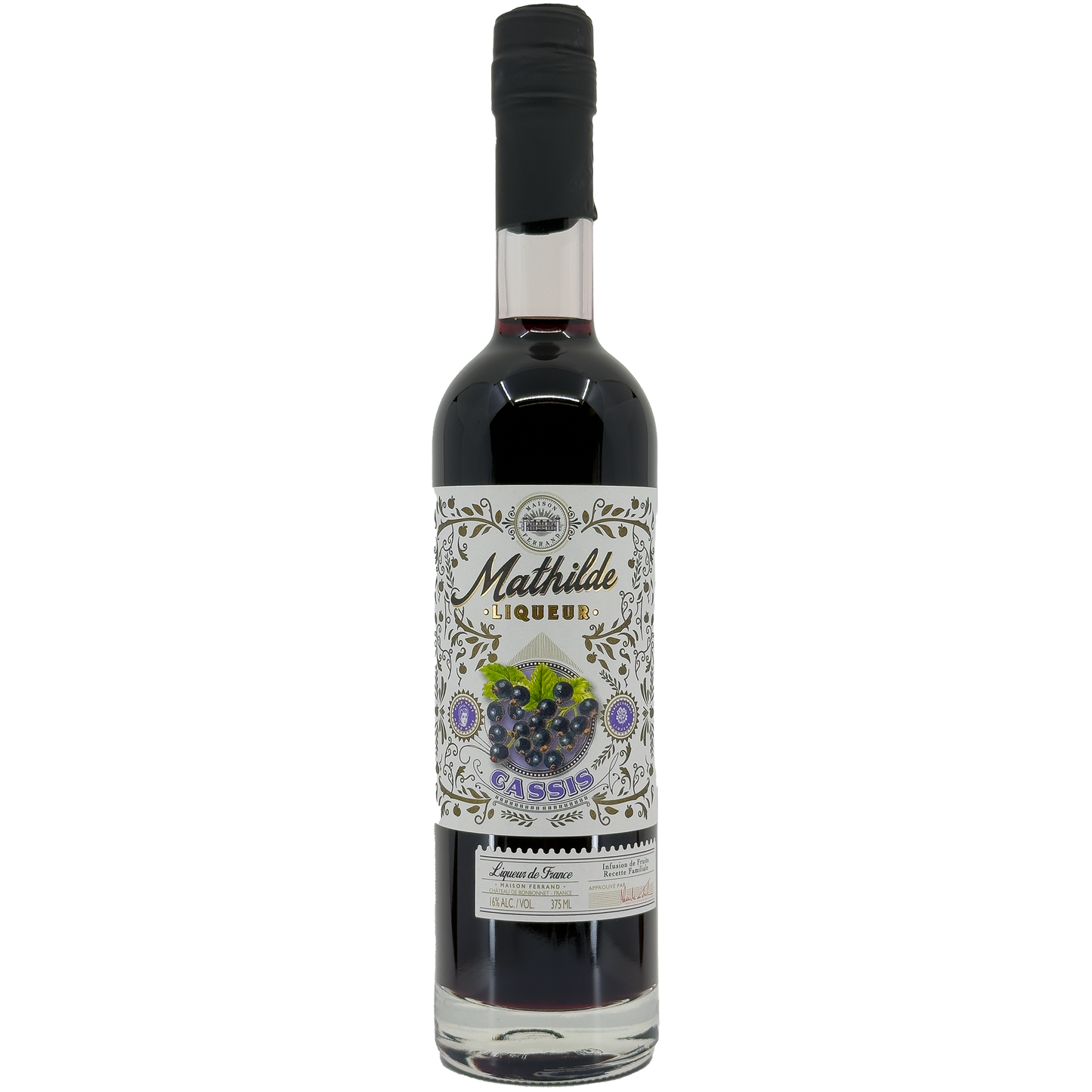 Mathilde Cassis Blackcurrant Liqueur, France