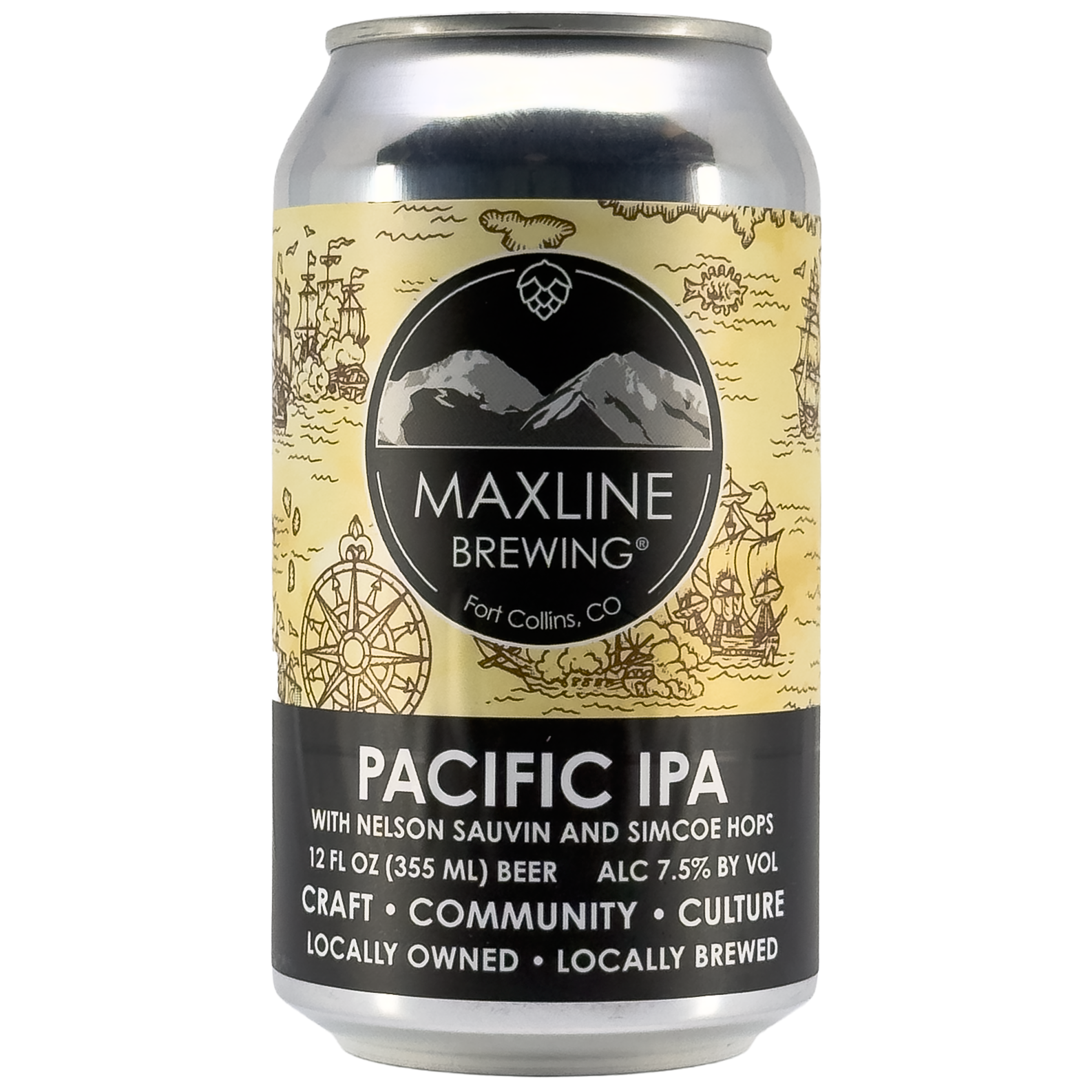 Maxline Brewing Pacific IPA Beer, Colorado – Wine Dispensary