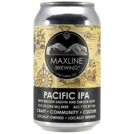 Maxline Brewing Pacific IPA Beer, Colorado