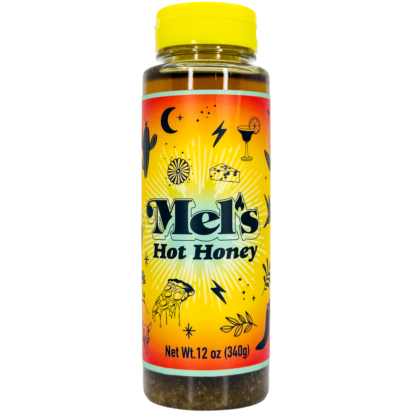 Mel's Hot Honey Green Chile Honey, Colorado