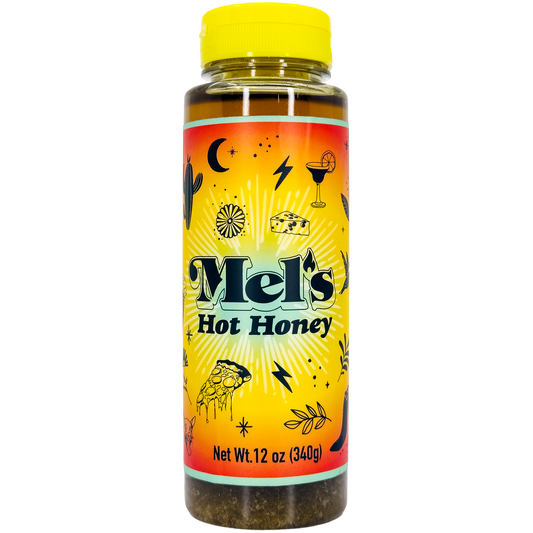 Mel's Hot Honey Green Chile Honey, Colorado
