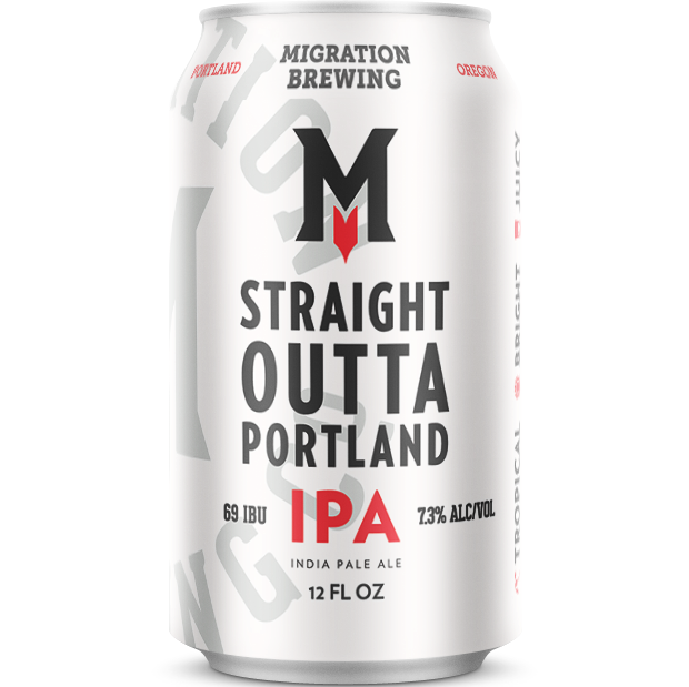Migration Brewing 'Straight Outta Portland' IPA Beer, Oregon, USA