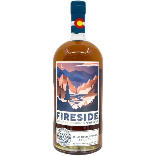 Mile High Spirits Fireside Bourbon Whiskey, Colorado