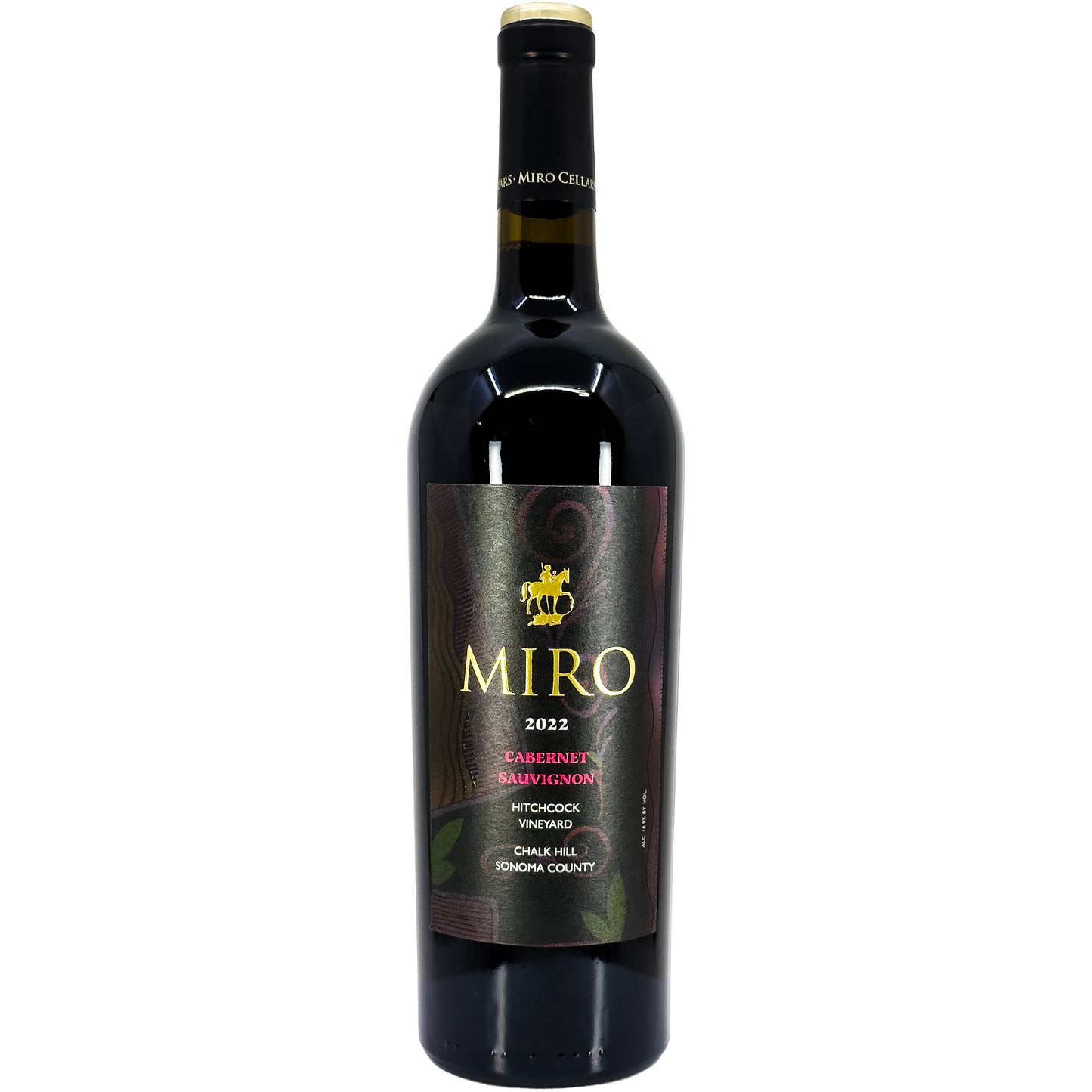 Miro Cellars Hitchcock Vineyard Cabernet Sauvignon, Chalk Hill, California