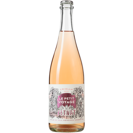 Mundo Reves 'Le Petit Voyage' Pet Nat Rose, Uco Valley, Argentina