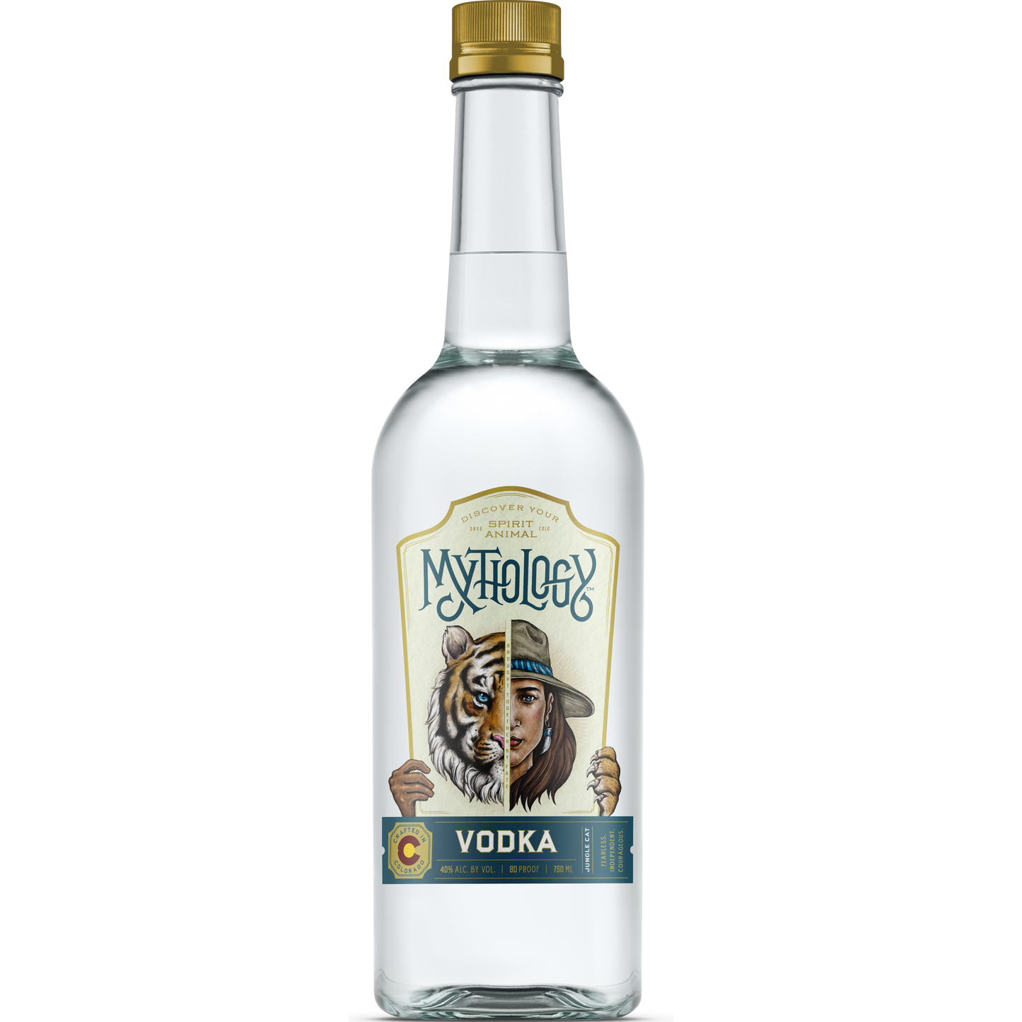 Mythology Distillery 'Jungle Cat' Vodka, Colorado