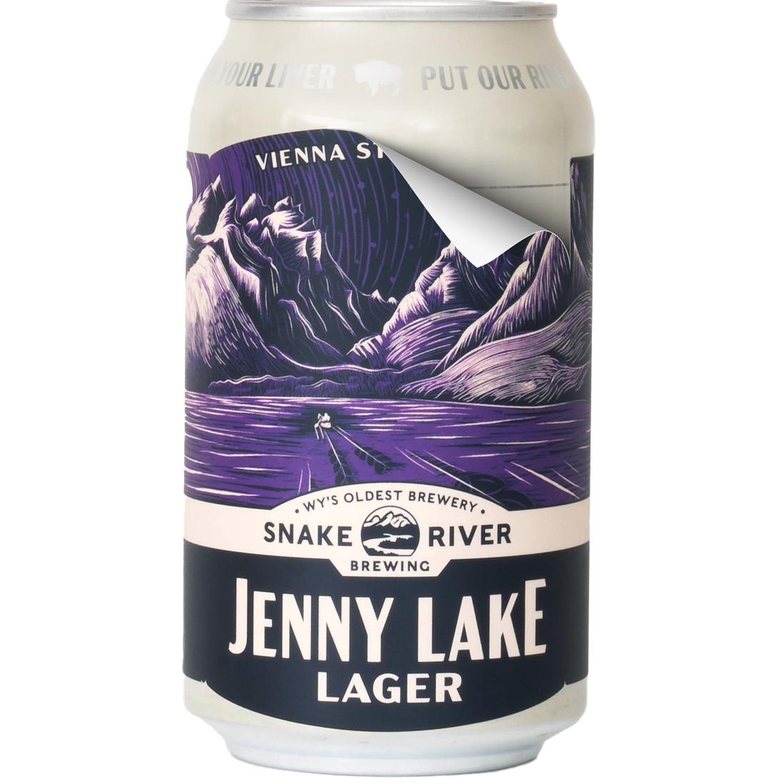 Snake River Brewing 'Jenny Lake' Lager Beer, Wyoming