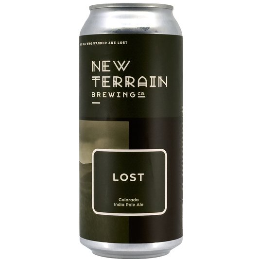 New Terrain Brewing 'Lost' Colorado IPA Beer, Colorado
