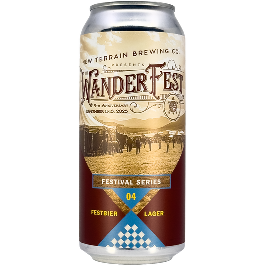 New Terrain Brewing 'Wanderfest' German Lager, Colorado