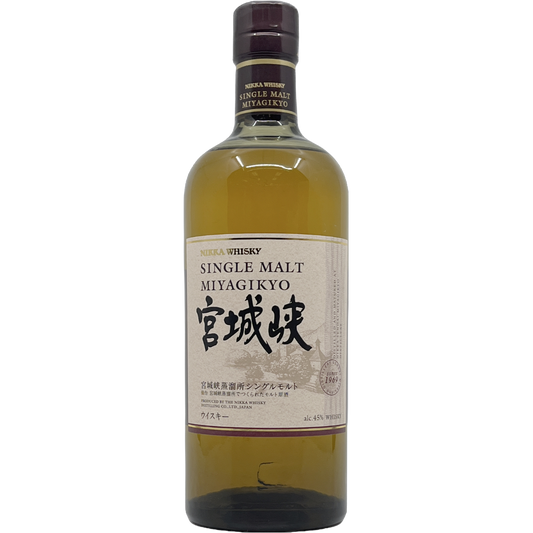 Nikka 'Miyagikyo' Single Malt Japanese Whisky, Japan