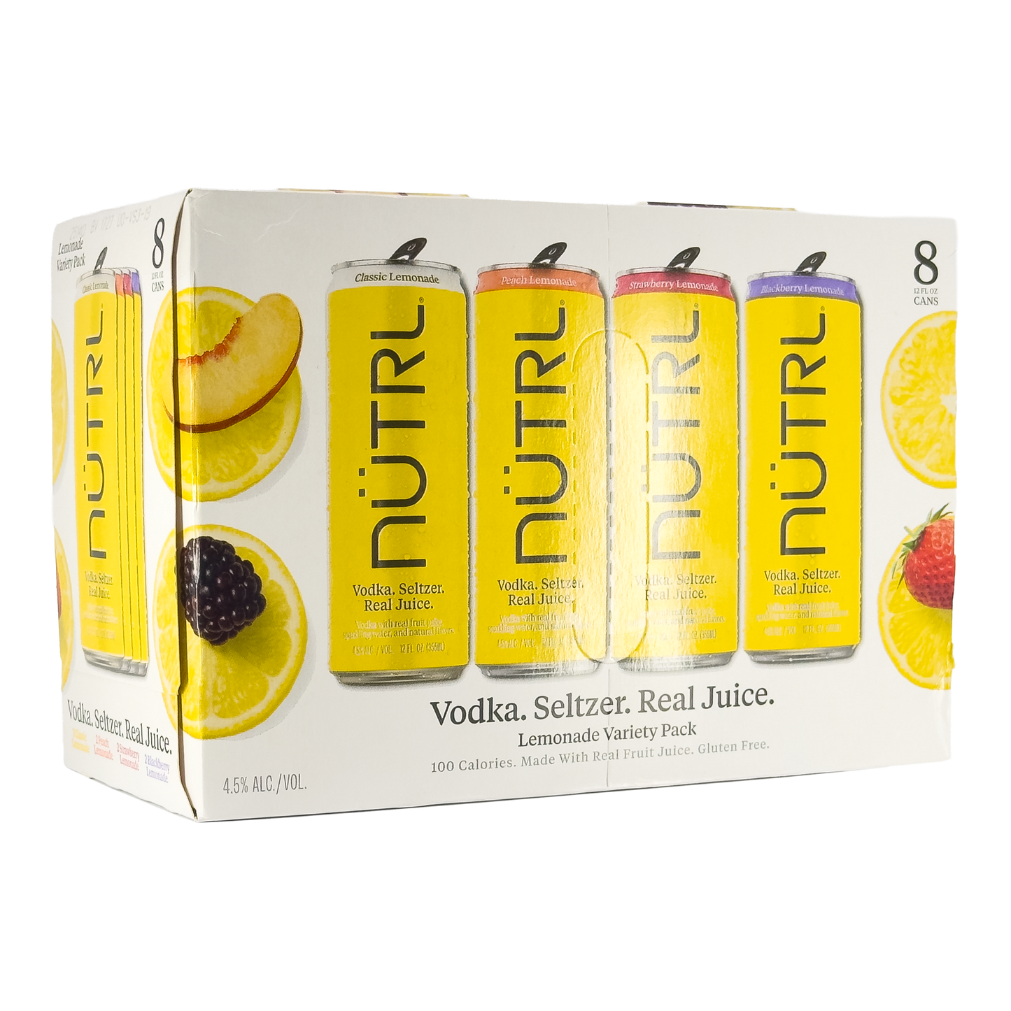 Nutrl Lemonade Vodka Seltzer 'Lemonade Variety Pack', Canada
