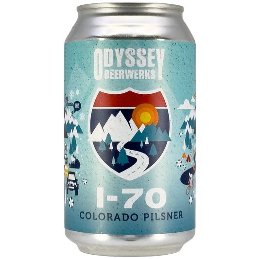 Odyssey Beerwerks 'I-70 Pils' Pilsner Beer, Colorado