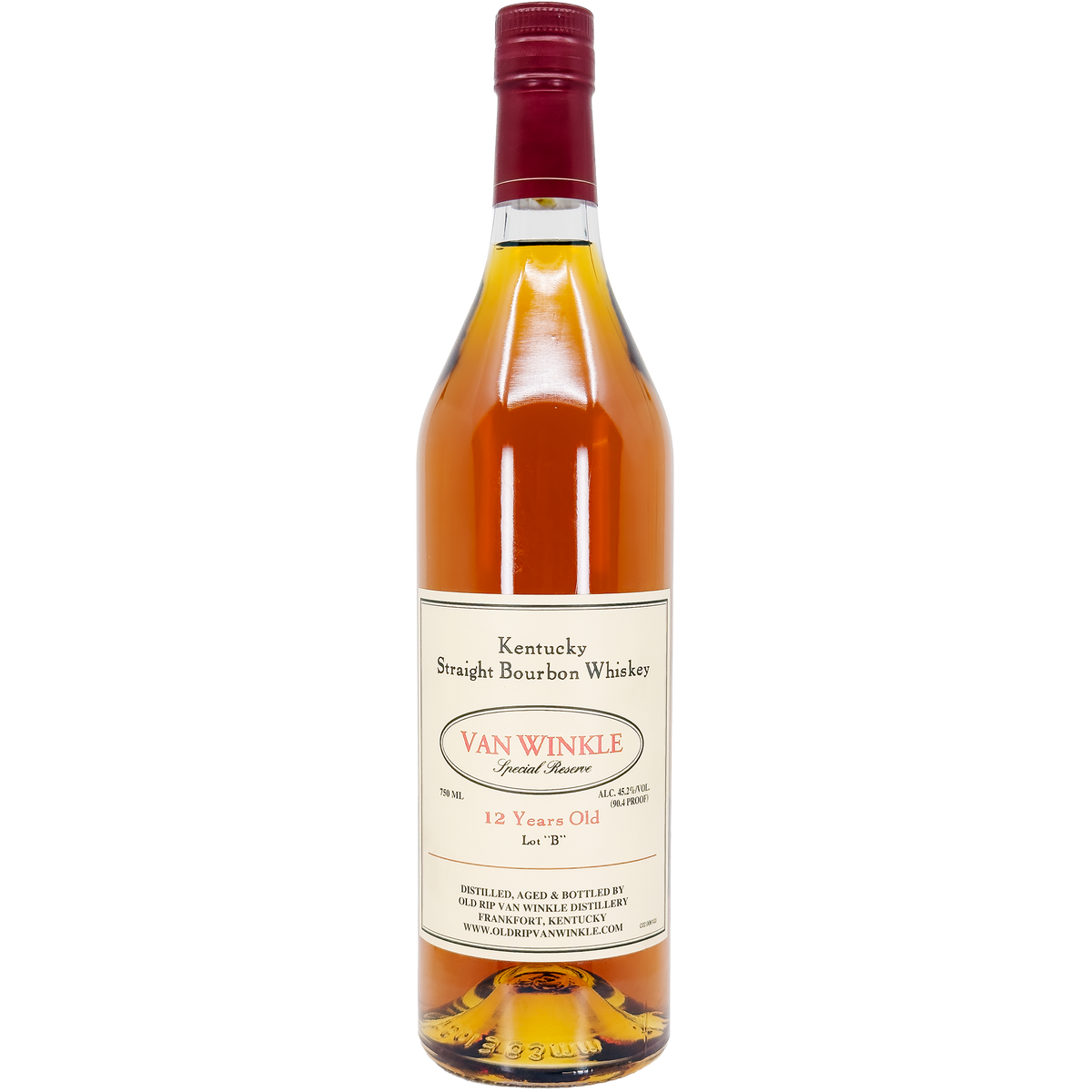 Old Rip Van Winkle 'Van Winkle Special Reserve Lot B' 12 Year Old Kentucky Straight Bourbon Whiskey