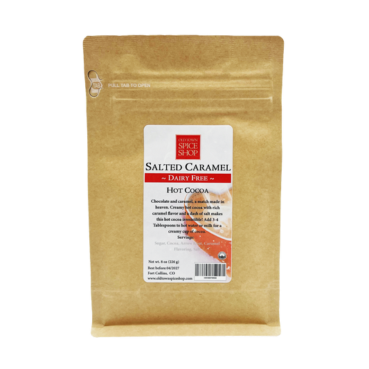 Old Town Spice Shop Dairy-Free Salted Caramel Hot Cocoa, Colorado