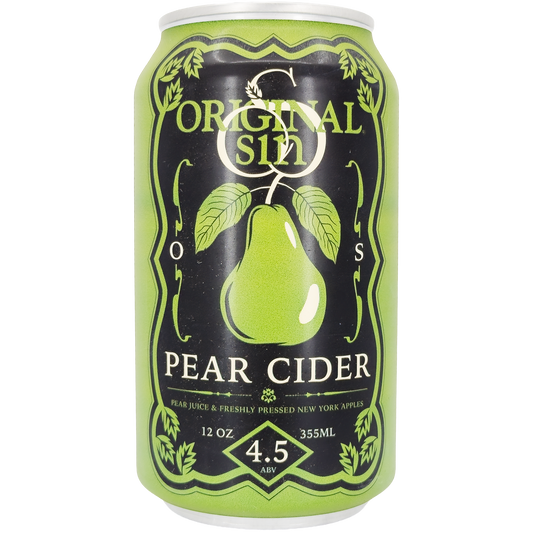 Original Sin Premium Pear Hard Cider, New York