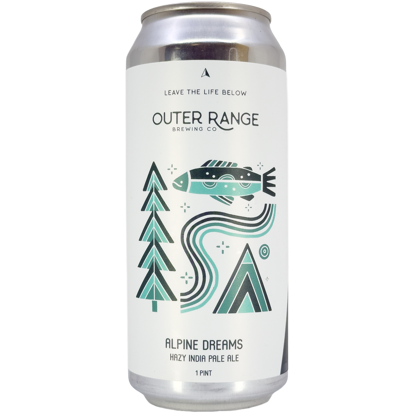 Outer Range Brewing 'Alpine Dreams' Hazy IPA, Colorado