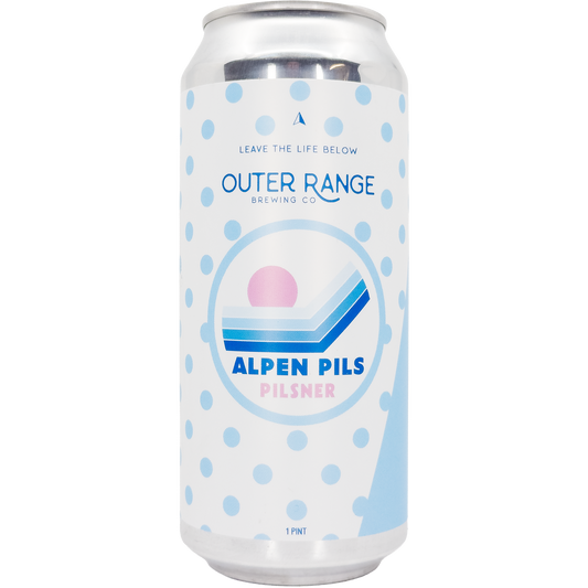 Outer Range Brewing Co. 'Alpen Pils' Pilsner Beer, Colorado