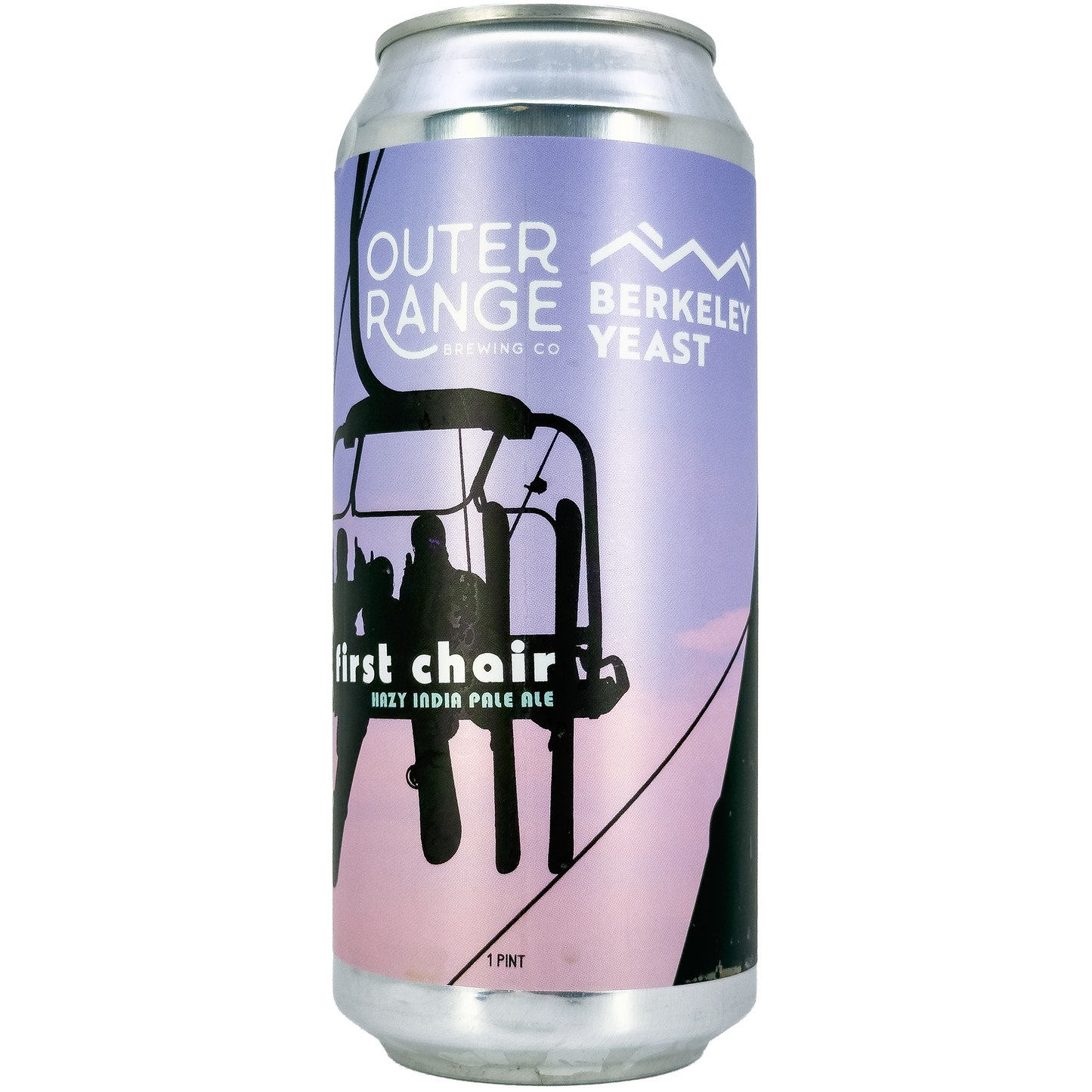 Outer Range Brewing 'First Chair' Hazy IPA, Colorado