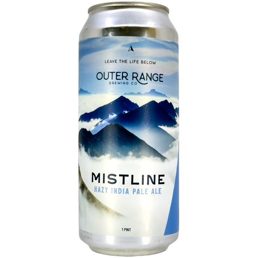 Outer Range Brewing 'Mistline' Hazy IPA, Colorado