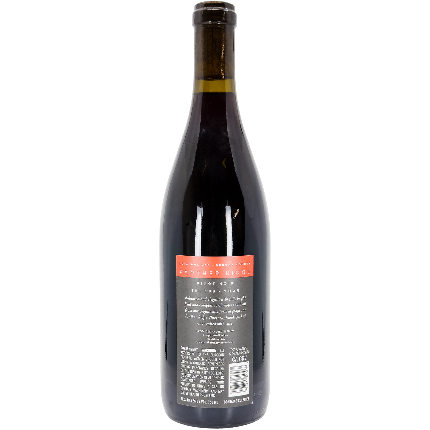 Panther Ridge 'The Cub' Pinot Noir, Petaluma Gap