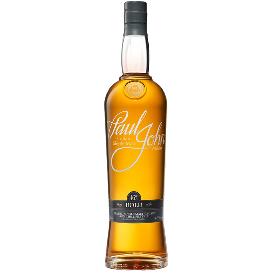 Paul John 'Bold' Peated Single Malt Whisky, Goa, India