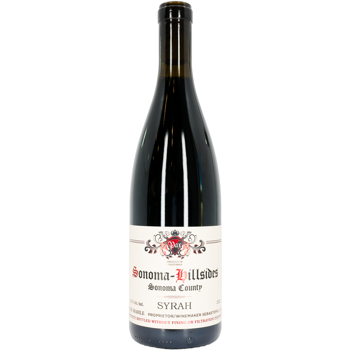 Pax 'Sonoma Hillsides' Syrah Red, Russian River Valley, California
