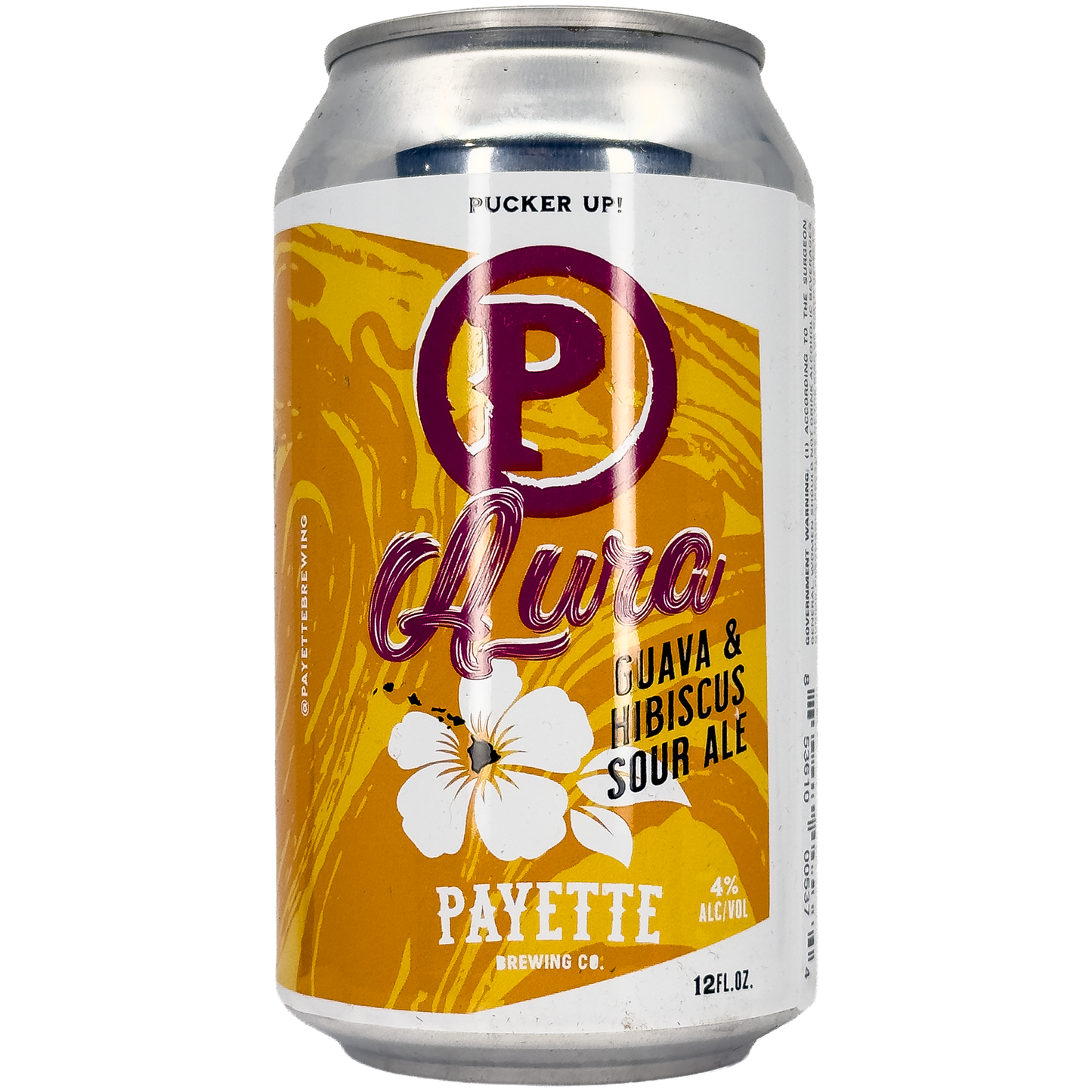 Payette Brewing Co. 'Aura' Guava Hibiscus Sour Ale, Boise, Idaho