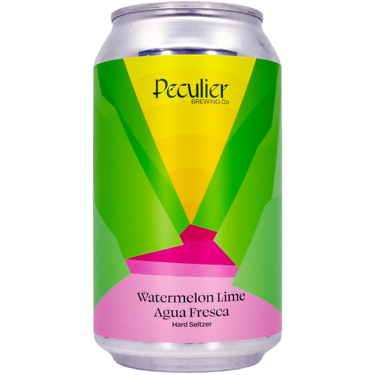 Peculier Ales 'Agua Fresca' Watermelon Lime Hard Seltzer, Colorado