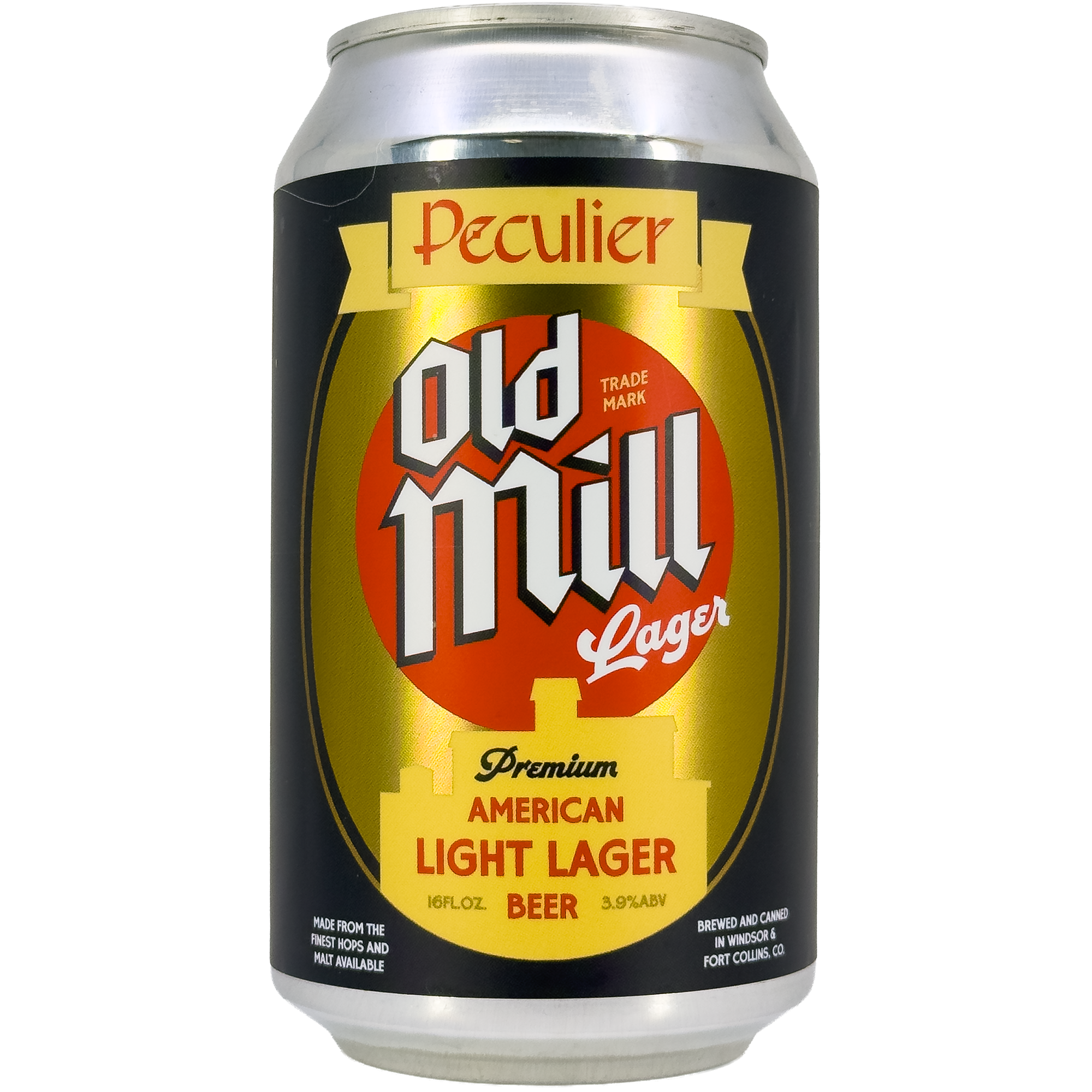 Peculier Ales 'Old Mill' American Light Lager, Colorado – Wine Dispensary