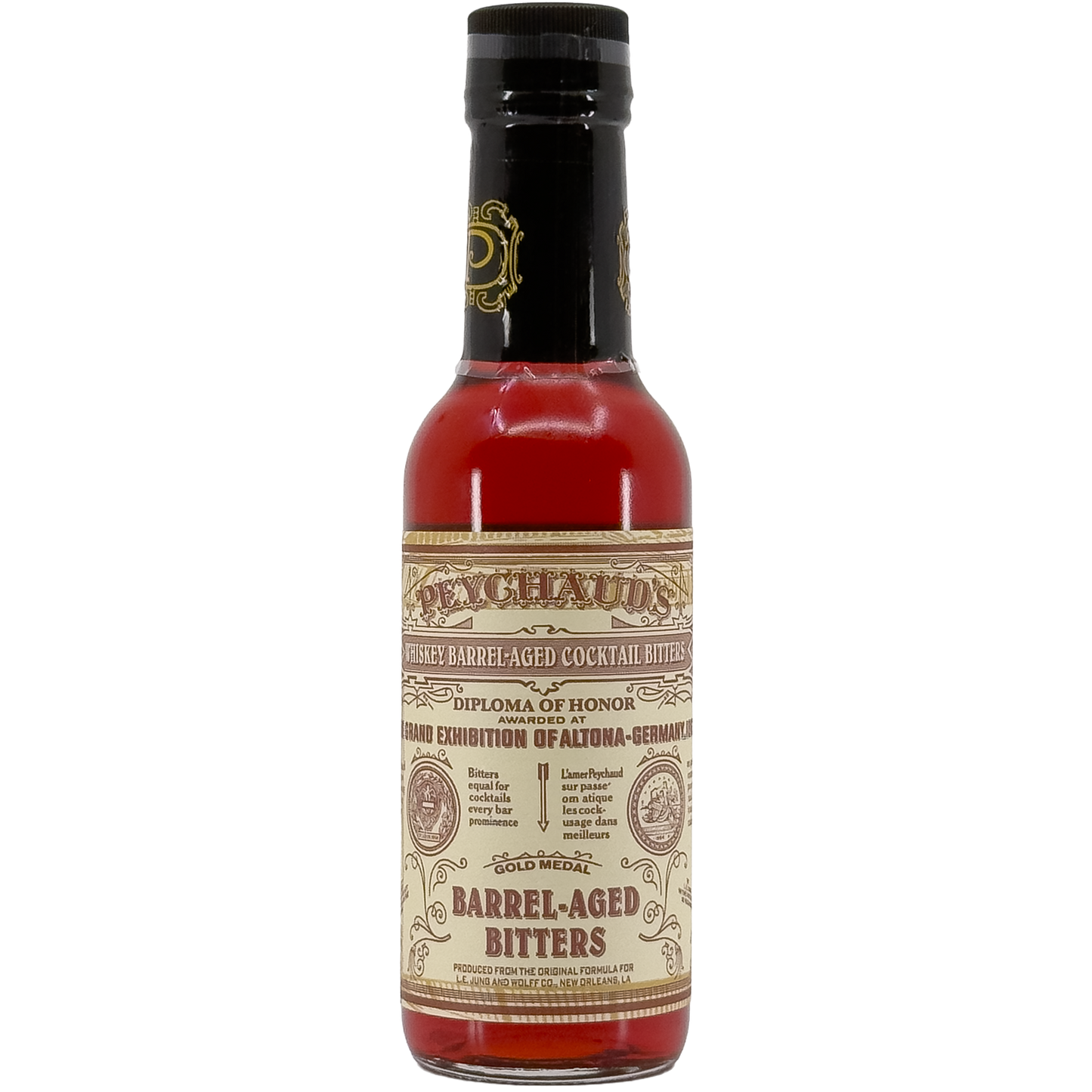 Peychaud's Aromatic Cocktail Bitter, Louisiana, USA