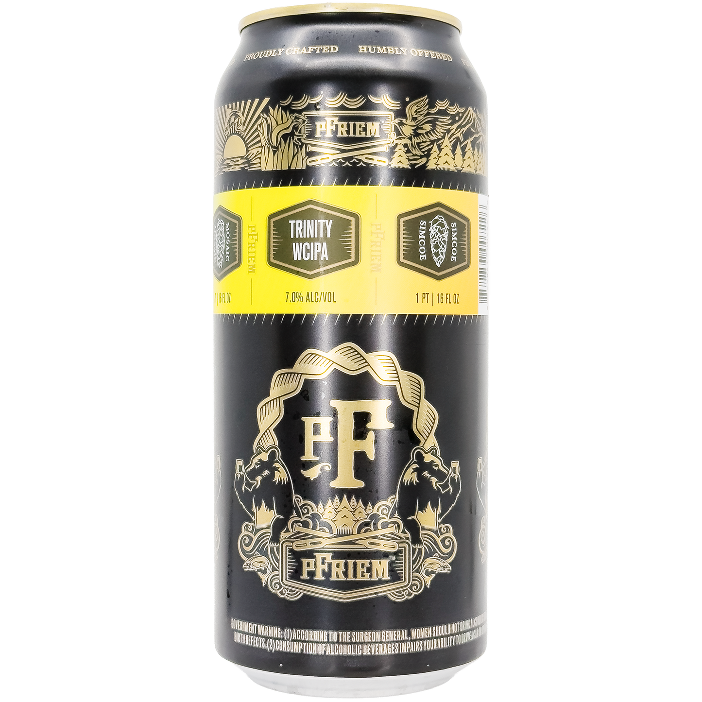 Pfriem Family Brewers 'Trinity' West Coast IPA Beer, Oregon