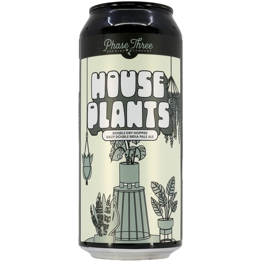 Phase Three DDH 'House Plants' DIPA Beer, Illinois
