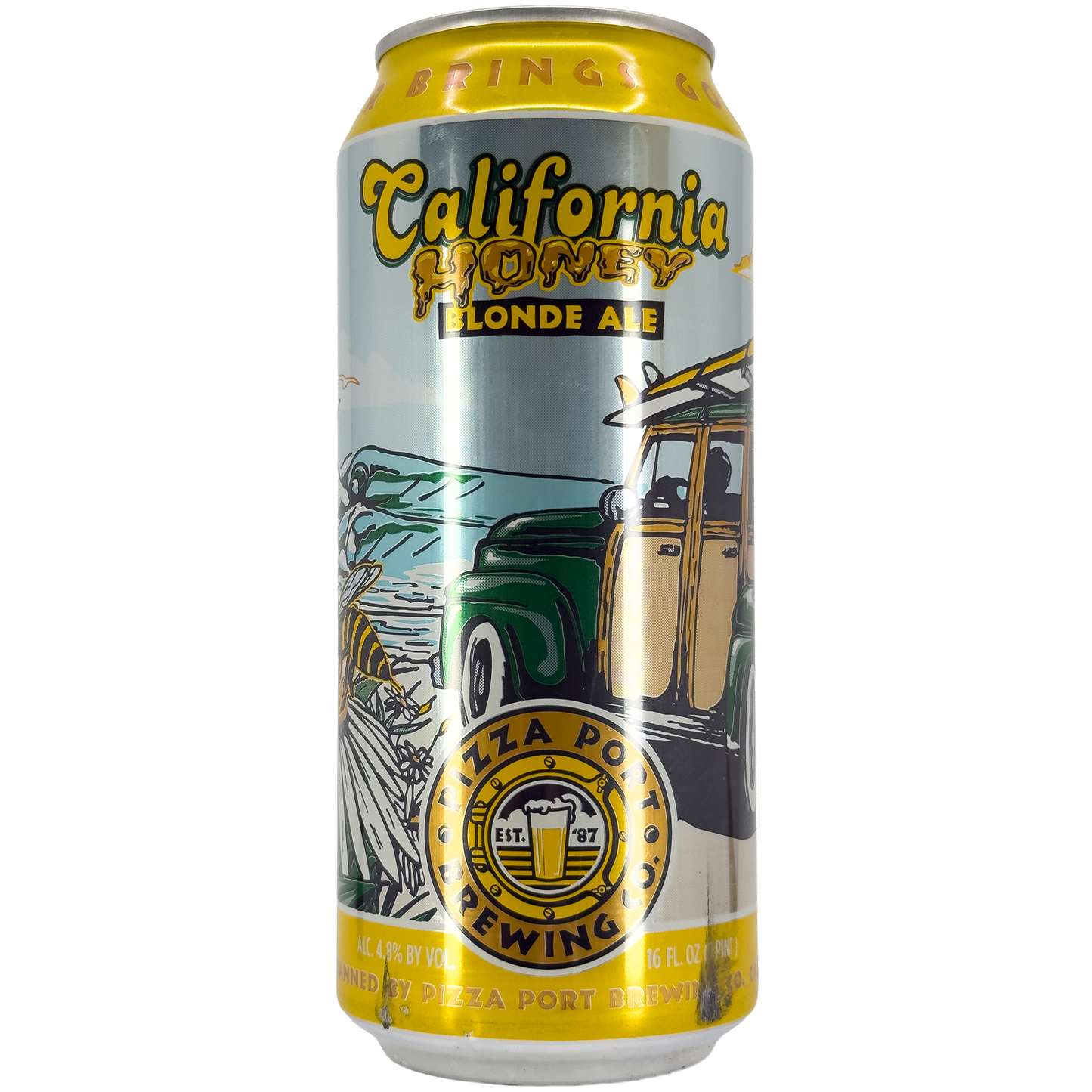Pizza Port 'California Honey' Blonde Ale Beer, California