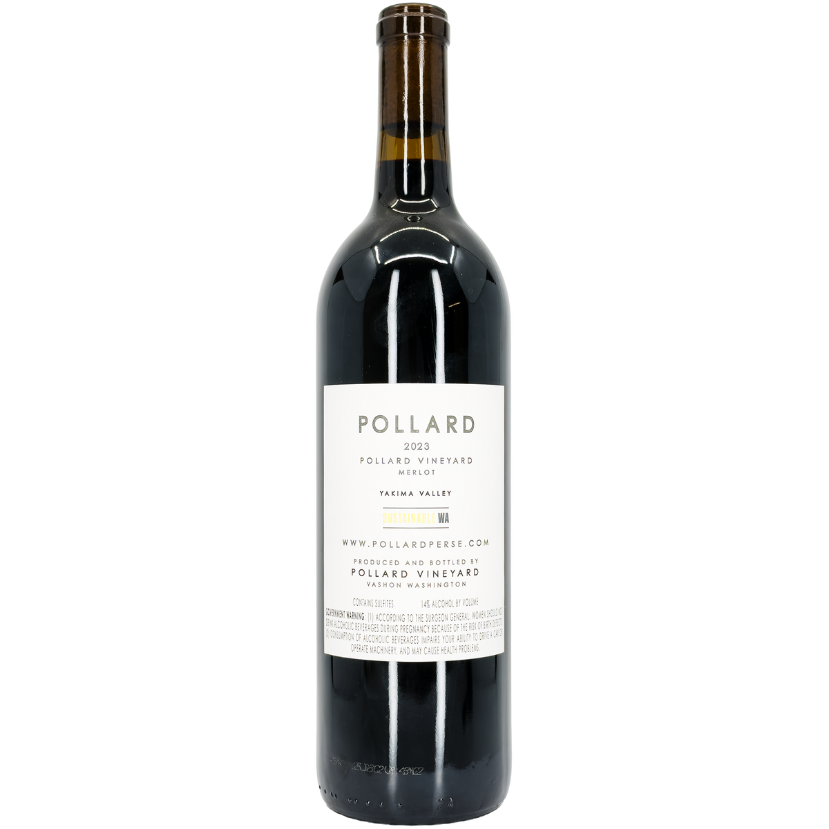 Pollard 'Pollard Vineyard' Merlot, Yakima Valley, Washington