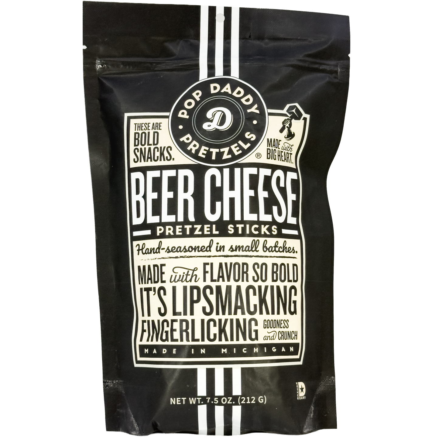 Pop Daddy Snacks Seasoned Pretzels, Michigan