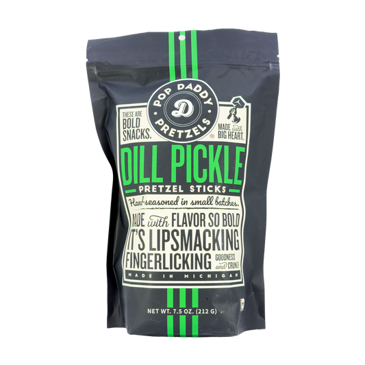 Pop Daddy Snacks Seasoned Pretzels, Michigan