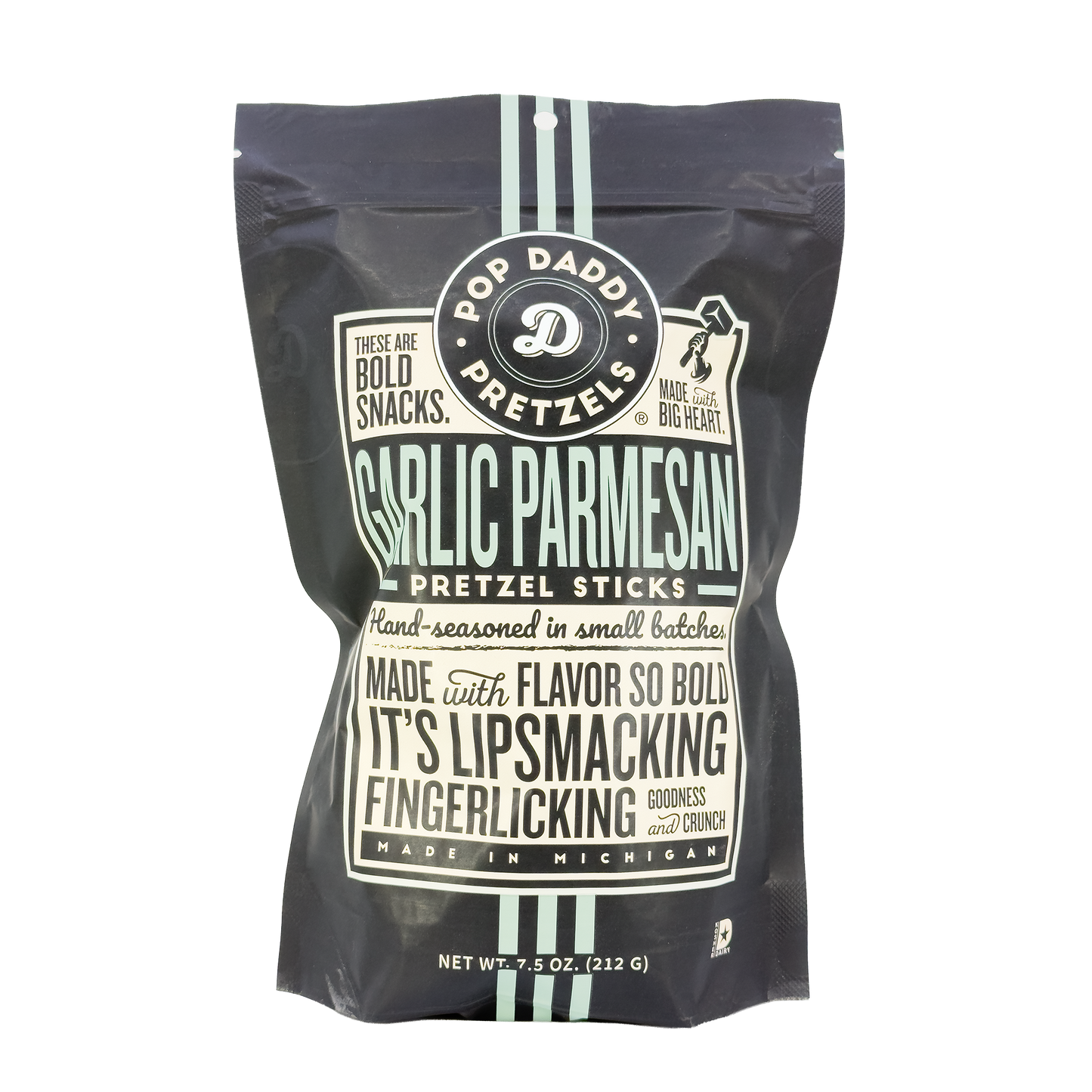 Pop Daddy Snacks Seasoned Pretzels, Michigan