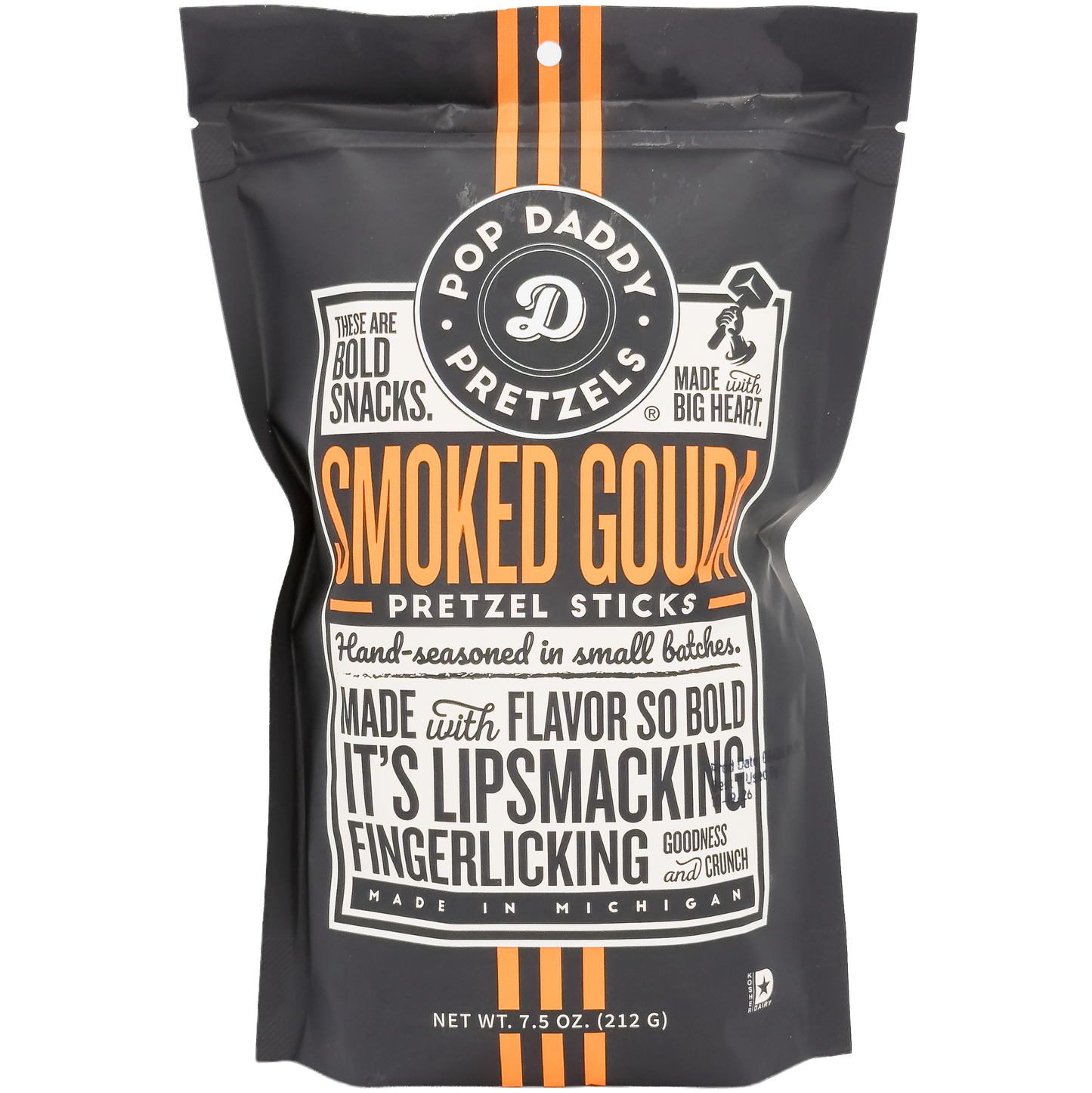 Pop Daddy Snacks Seasoned Pretzels, Michigan