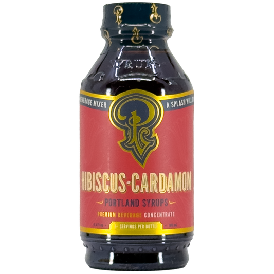 Portland Syrups Hibiscus Cardamom Syrup, Oregon